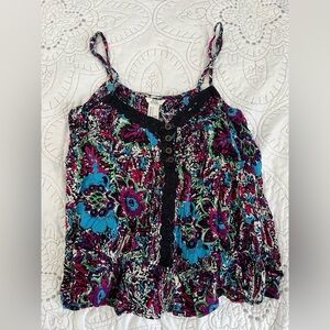 Forever 21 Floral Women's Tank Top